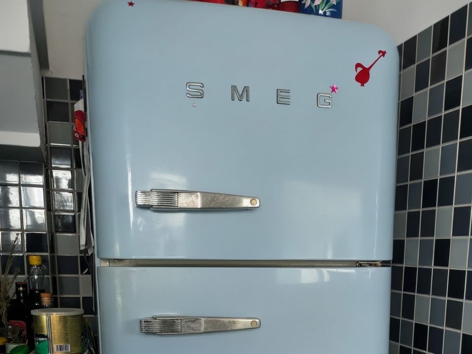 Frigorífico Smeg Azul pastel