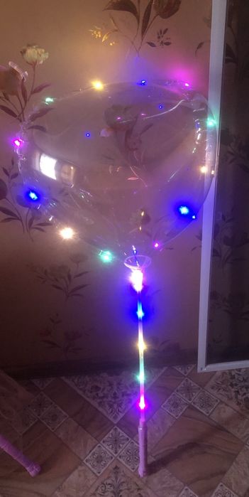 Шары-сердце Бобо(светодиодные)