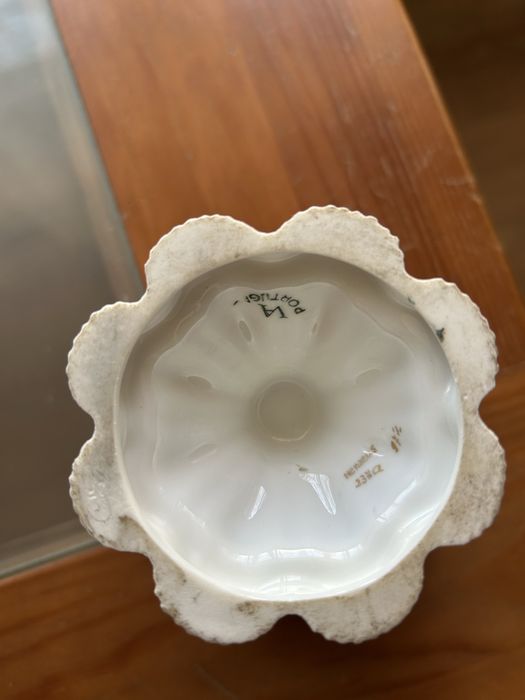 Taça em procelana interior dourado VA partida