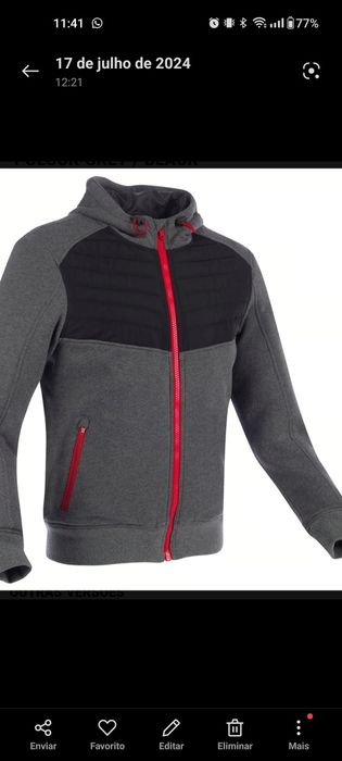 casaco mota SEGURA PULSOR