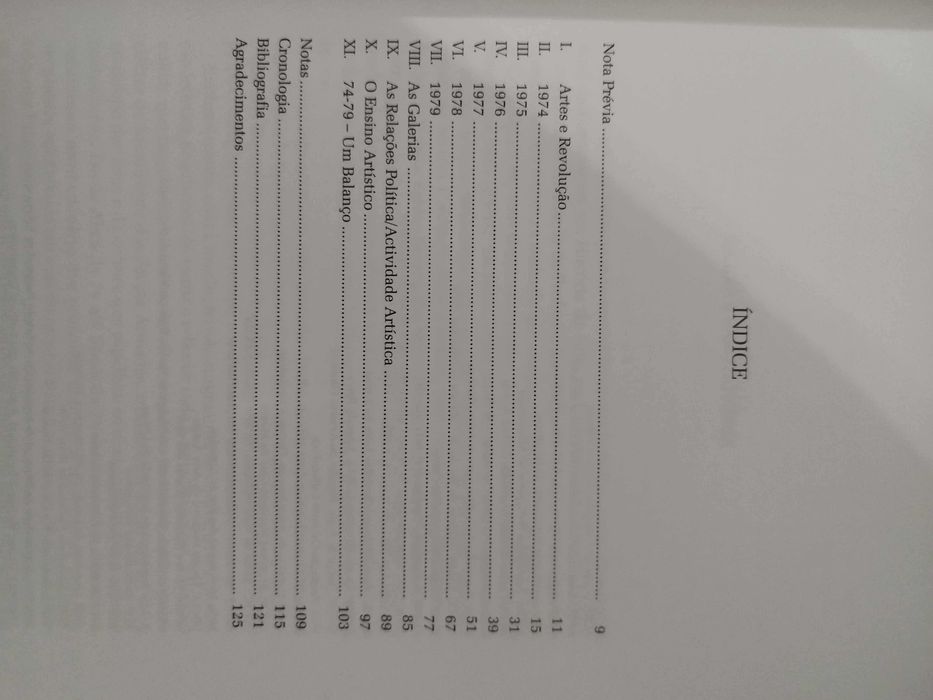 Livro "Artes e Revolução 1974/1979 "