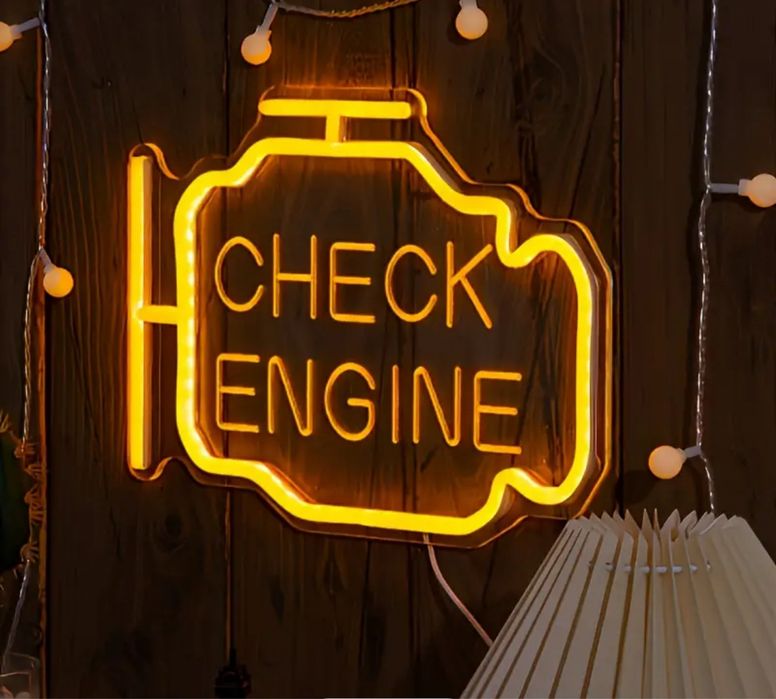 Lampka neonowa CHECK ENGINE