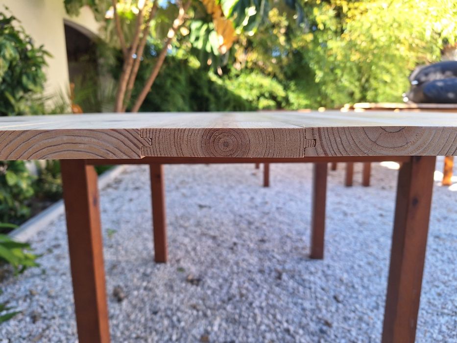 Mesa / tampo de Pinho para refeições
