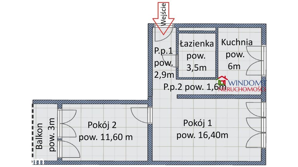 Umeblowane, wyremontowane M3 na 1-piętrze. CO z sieci. Balkon.