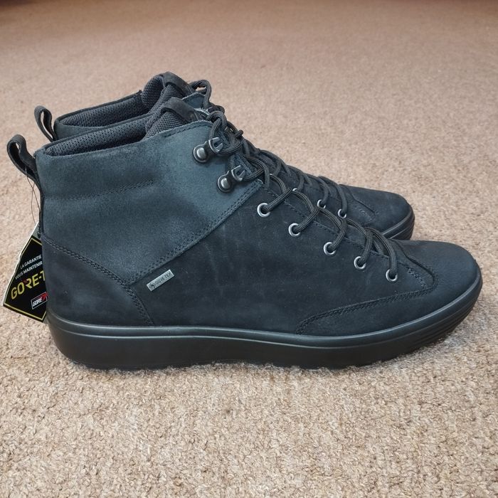 41,46. Gore-tex. Хайтопи ECCO Soft 7 Tred 450114(51052)