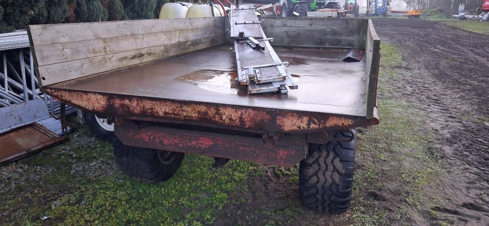 Przyczepa wywrotka tandem skorupa