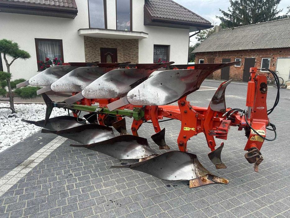 Pług obrotowy 4-skibowy kuhn master 120