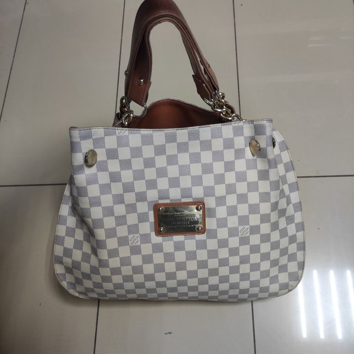Жіноча сумка в стилі Louis Vuitton Damier Azur