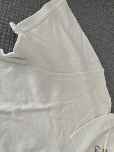 Polo manga curta branco CEDARWOOD XL - muito pouco uso