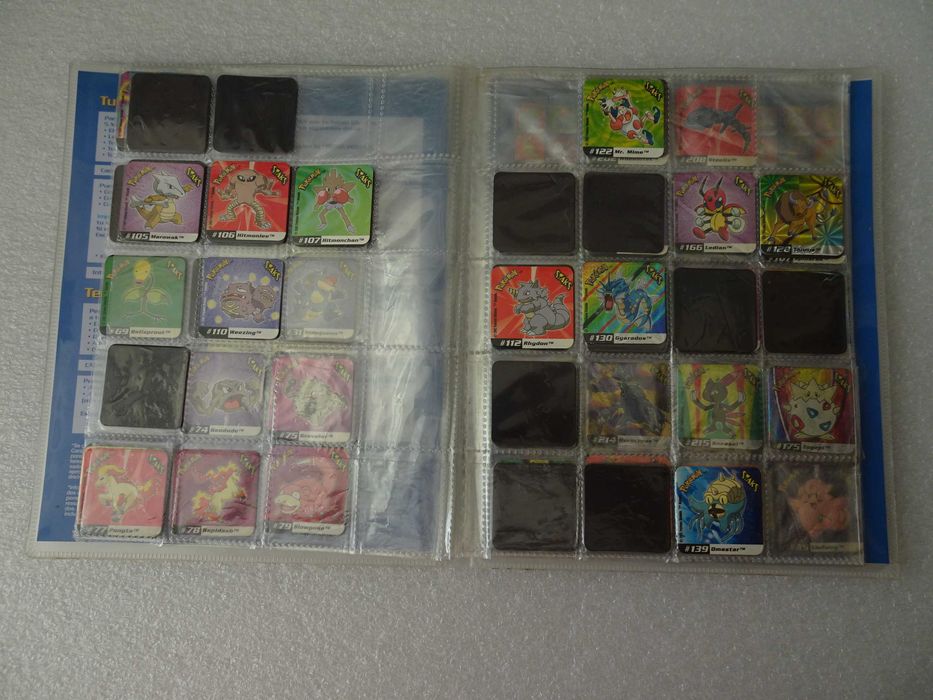 Caderneta Pokémon Staks (tem 95 staks)
