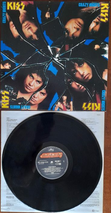 Vinil / Lp - Kiss - Álbum Crazy Nights de 1987