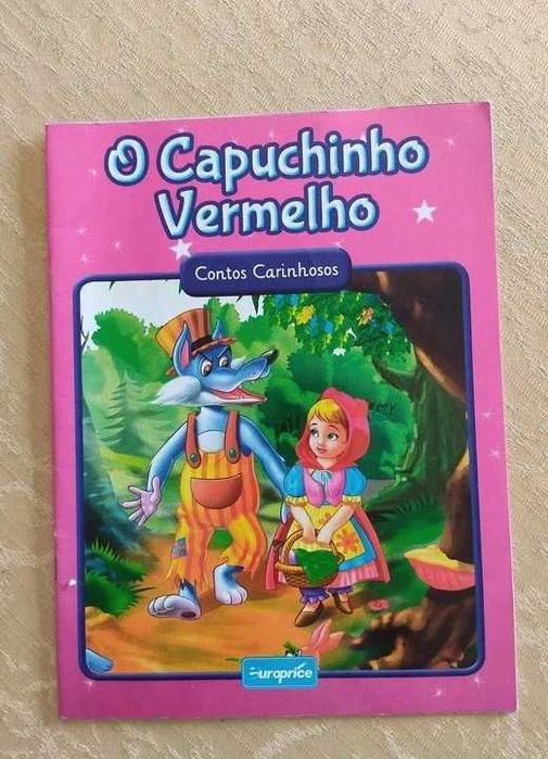 Coleção de 4 livros com Contos clássicos ilustrados