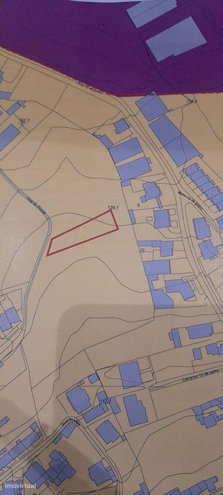 Terreno com área de 800m2