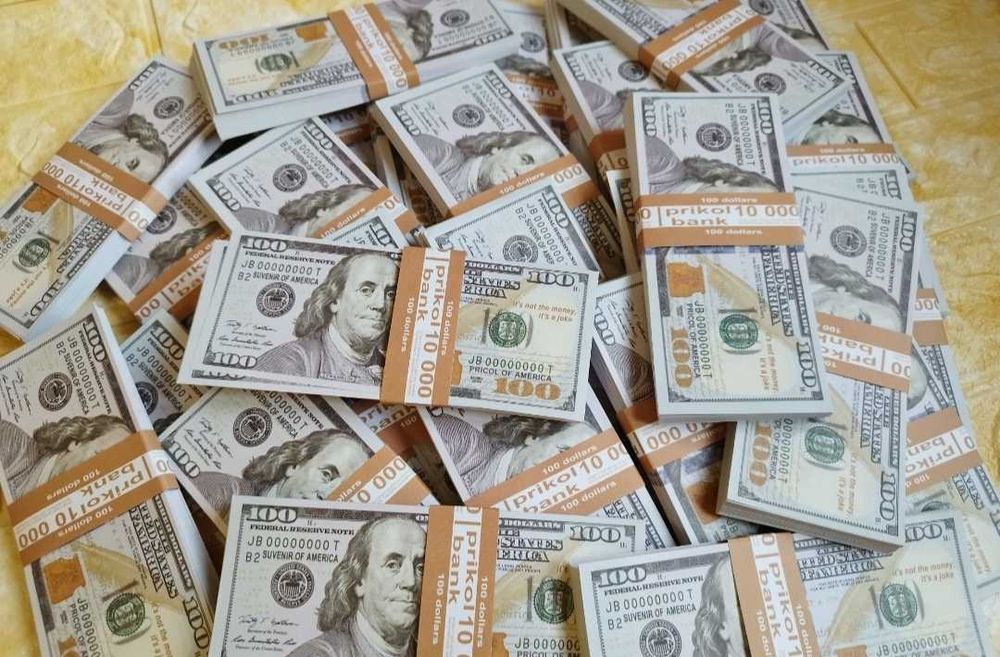 50 пачек 100$ Долларов Сувенирные деньги Сувенірні гроші