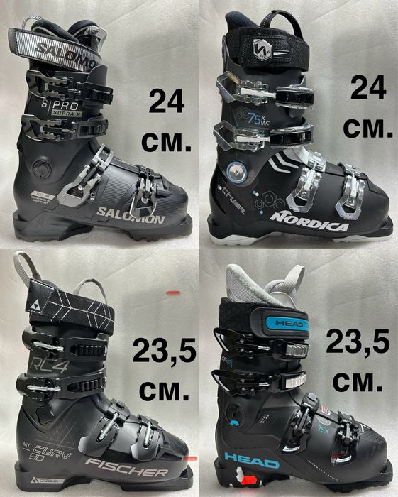 Черевики гірськолижні нові Dalbello/ Atomic/ Rossignol/ Salomon
