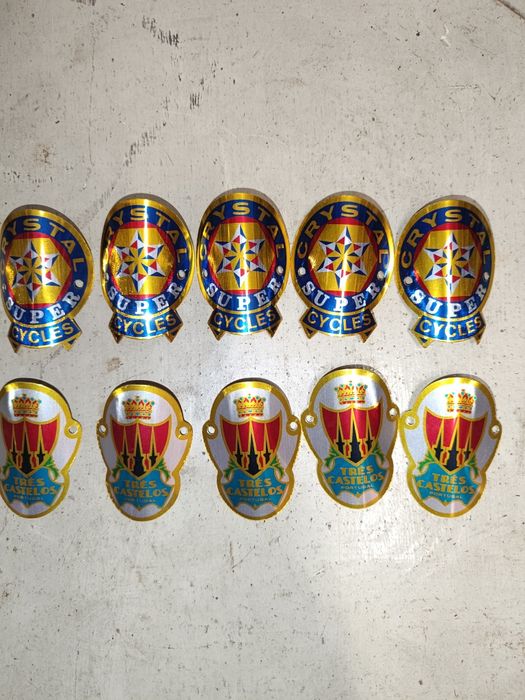 Chapas de testa antigas