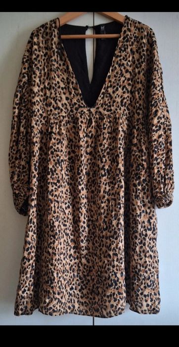 Zara TRF sukienka w panterkę rozmiar XS