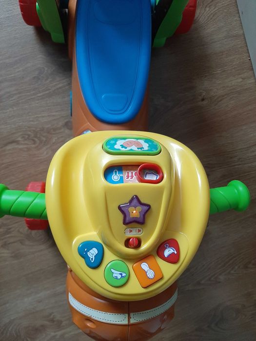 Konik 3w1 jeździk, pchacz, bujaczek vtech