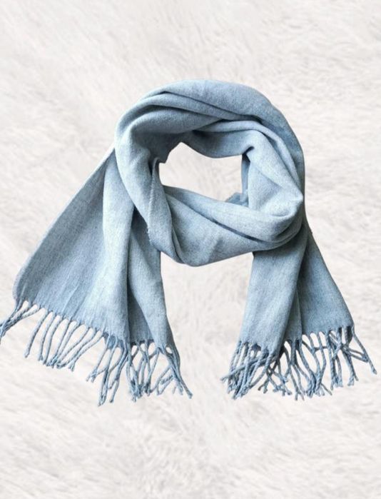 Теплий шерстяний шалик