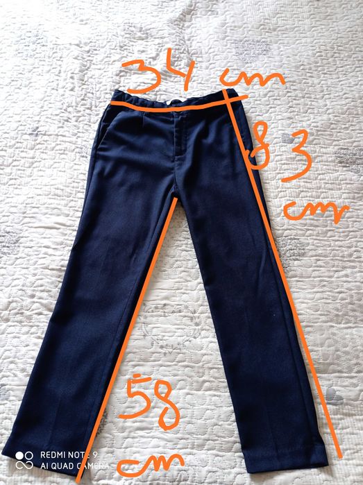 Garnitur chłopięcy, komunijny Reserved 140 cm,koszula,buty