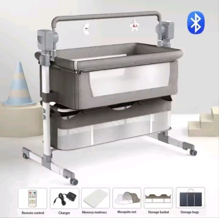 Berço elétrico inteligente Nex to me.