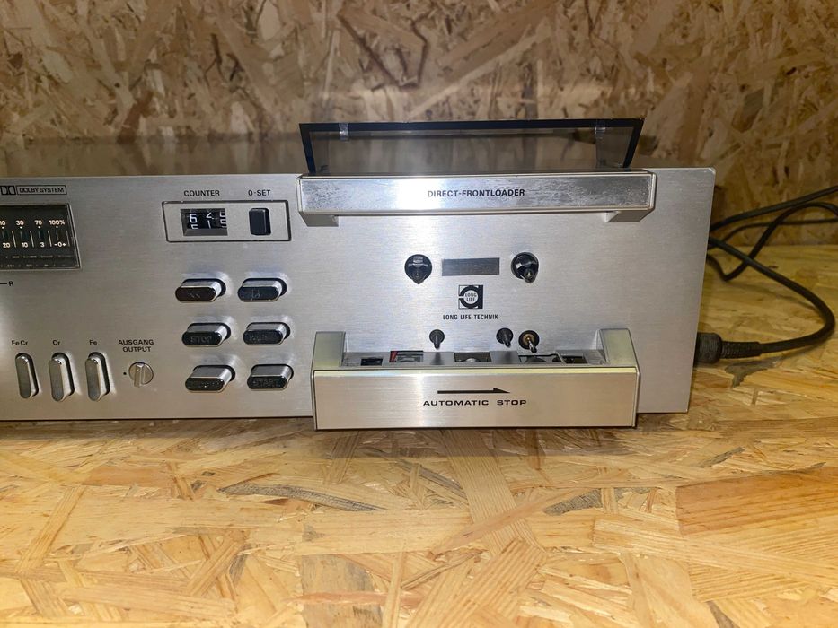Magnetofon Deck Grundig CF 5000-2  (filmik pokazowy)