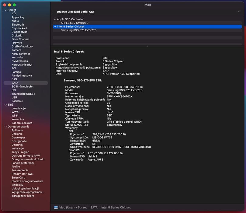 Apple iMac 27" Retina 5K i7 / 32 GB / SSD 2 TB – idealny stan