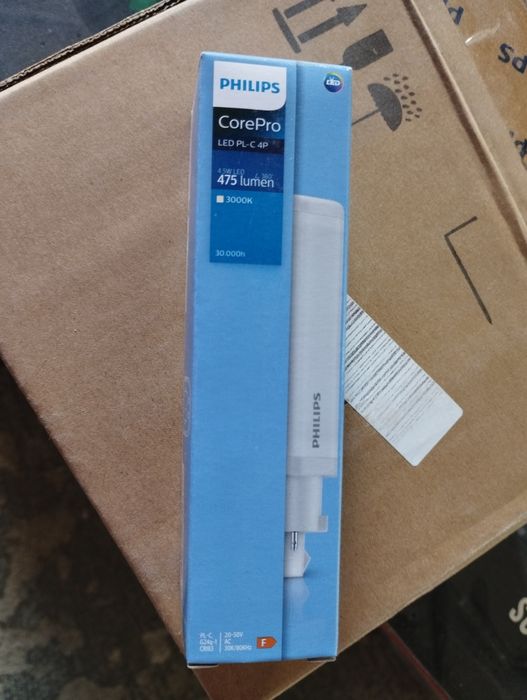 Lâmpadas philips corepro led pl c 4p 4.5w 3000k