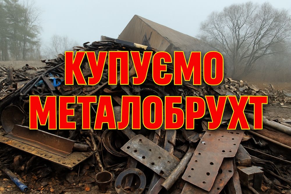 Купуємо металобрухт дорого!