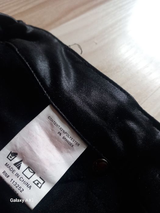 Apple bottoms spodnie woskowane s vintage