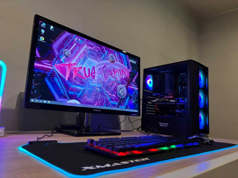 Zestaw Do Gier i5 4x4.2GHz/GTX-1060/SSD+1TB/Ram-16GB/Samsung 28'/WiFi