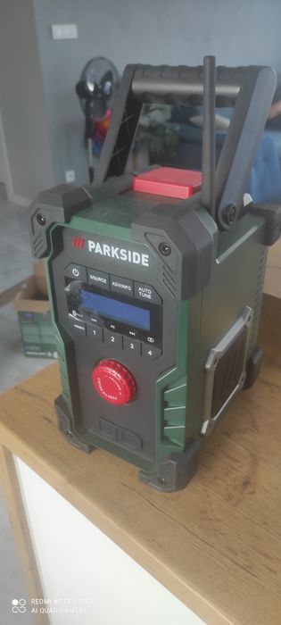 Radio budowlane  parkside 20v 12v