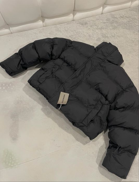 Куртка черная баленсиагаа скидка