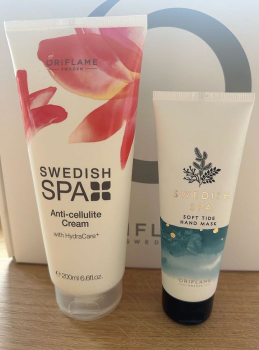 Gel Anti-Celulite + Máscara Suavizante de Mãos Swedish Spa