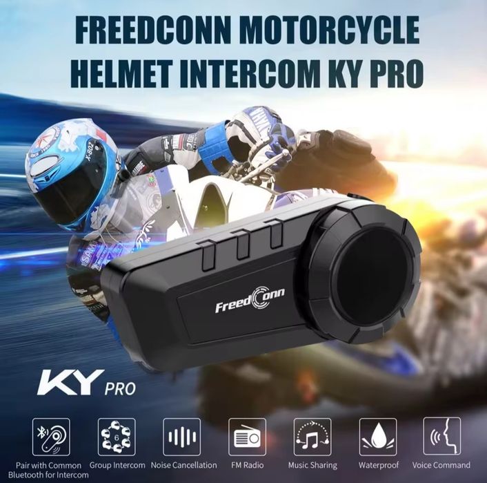 Мотогарнітура Freed Conn KY-PRO