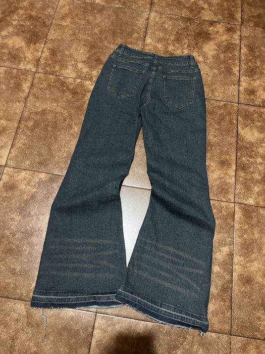 Streetwear vintage zara flared jeans jaded london type