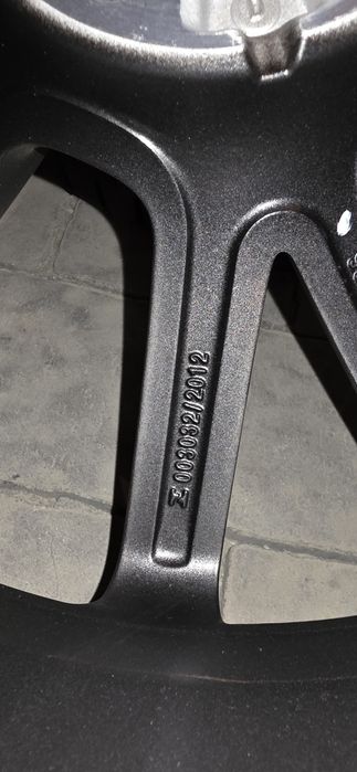 Диски оригінал Ауді, RS, R19 з літніми шинами Continental  245/35