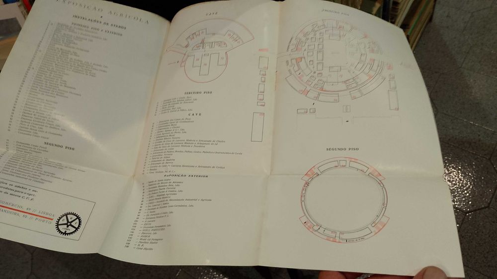 Exposição Agrícola - Porto 1956 Palácio de Cristal.