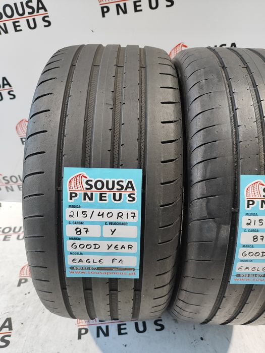 2 pneus semi novos 215-40R17 Good year - Oferta dos Portes