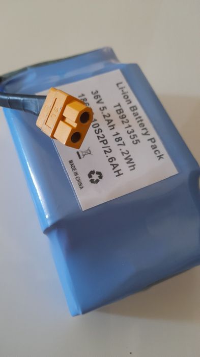 Аккумулятор батарея для гироборда гироскутера 36v 5.2Ah 187.2Wh