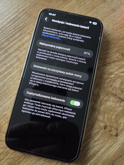 Komplet, stan idealny, duży zestaw, bateria 87%