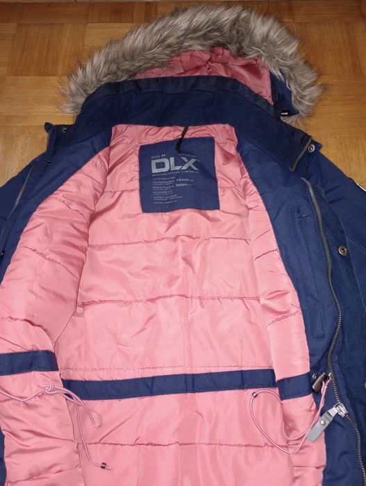 Kurtka zimowa DLX damska, wodoodporna, oddychająca, parka.