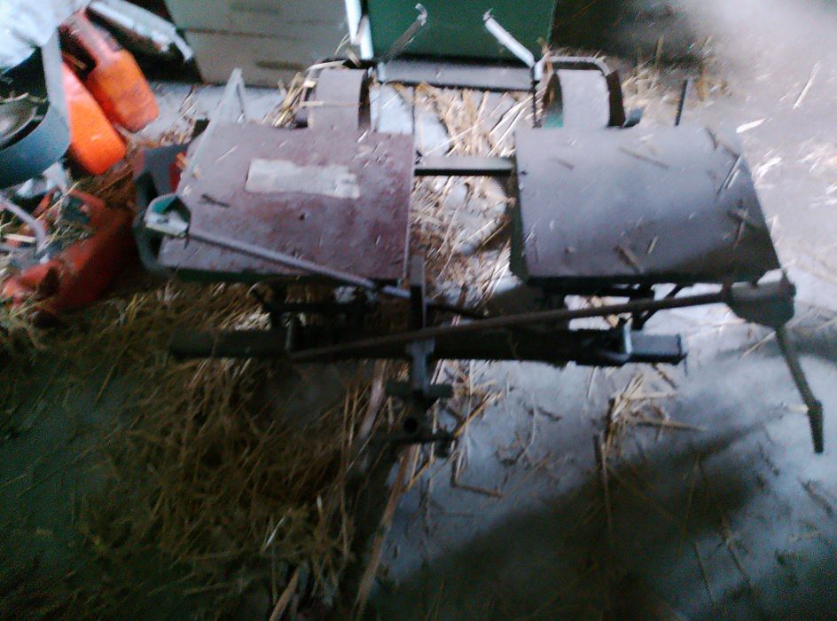 Semeador milho/feijão 2 linhas