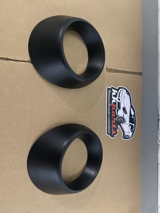 SUPORTES MOLDURAS ENCAIXES FARÓIS DE NEVOEIRO FIAT 500 ABARTH NOVOS