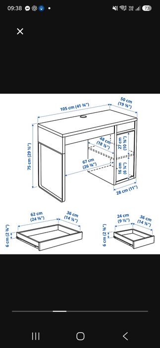 Biurko Ikea Micke