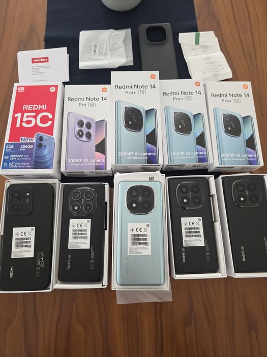 Xiaomi Redmi Note 14 Pro Plus 512GB, 14 256 NOVO. Troca/retoma. Fatura