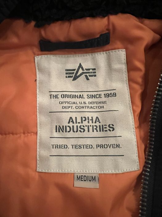 Чоловіча куртка / бомбер Alpha Industries Hooded Bomber