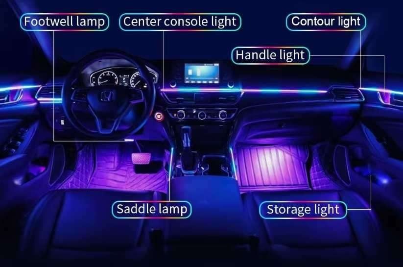 Led Interior automotivo RGB