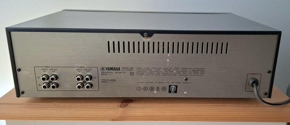 Yamaha deck KX-W900