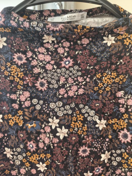 Vestido floral. Estação, Outono/Inverno